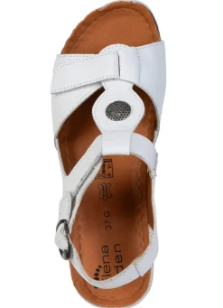 ELENA EDEN, bequeme Damen-Sandalen, Weite G, mit Klettverschluss