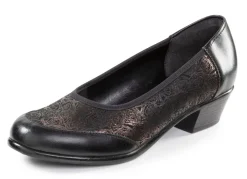 ELENA EDEN, elegante Damen-Pumps, Weite H, mit Gummizug