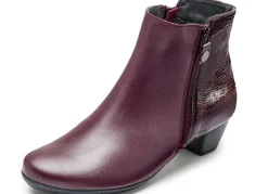 ELENA EDEN, elegante Damen-Stiefeletten, Weite G, mit herausnehmbarem Fußbett