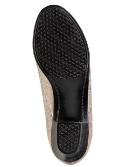 ELENA EDEN, elegante Damen-Pumps, Weite H, mit Gummizug