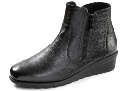 ELENA EDEN, gefütterte Damen-Stiefeletten, Winterschuhe, Weite G, mit Reißverschluss