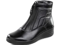 ELENA EDEN, gefütterte Damen-Stiefeletten, Winterschuhe, Weite H, mit Lammfell