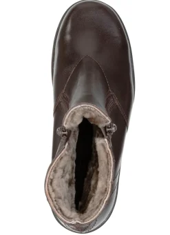 ELENA EDEN, gefütterte Damen-Stiefeletten, Winterschuhe, Weite H, mit Lammfell