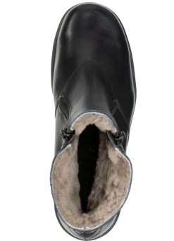 ELENA EDEN, gefütterte Damen-Stiefeletten, Winterschuhe, Weite H, mit Lammfell