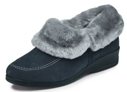 ELENA EDEN Hausschuh mit echtem Lammfellfutter