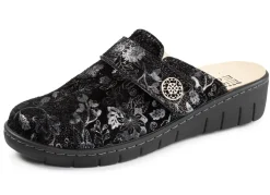 ELENA EDEN, klassiche Damen-Clogs, Weite H, mit herausnehmbarem Fußbett