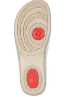 ELENA EDEN, klassische Damen-Pantoletten, Weite G, mit Klettverschluss