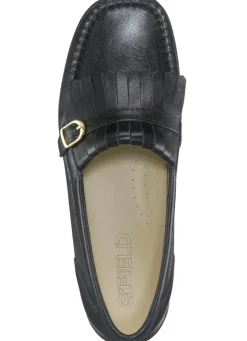 ELENA EDEN, klassische Damen-Slipper, Weite H, mit herausnehmbarem Lederfußbett