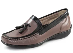 ELENA EDEN, klassische Damen-Slipper, mit herausnehmbarem Fußbett