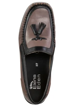 ELENA EDEN, klassische Damen-Slipper, mit herausnehmbarem Fußbett