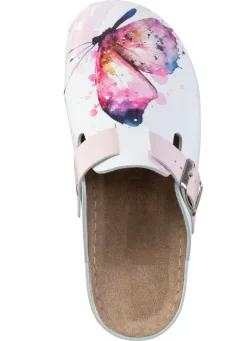 ELENA EDEN, klassische Damen-Clogs, Weite, G, mit verstellbarer Schließe