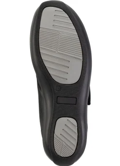 ELENA EDEN Klettschuh aus schimmerndem Nappaleder