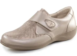 ELENA EDEN Klettschuh aus schimmerndem Nappaleder