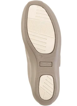 ELENA EDEN Klettschuh aus schimmerndem Nappaleder