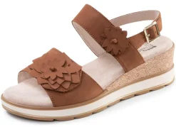 ELENA EDEN, leichte Damen-Sandaletten, Weite G, mit Klettverschluss