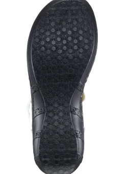 ELENA EDEN, modische Damen-Sandalen, Weite G, mit Klettverschluss