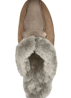 ELENA EDEN Pantoffel mit echtem Lammfellfutter