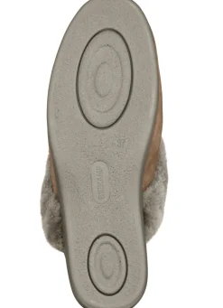 ELENA EDEN Pantoffel mit echtem Lammfellfutter