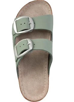 ELENA EDEN Pantolette aus Nubukleder