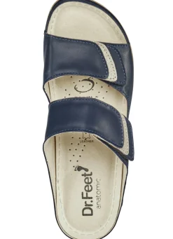 ELENA EDEN Pantolette mit Kontrast-Einsätzen