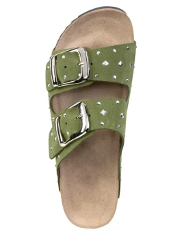 ELENA EDEN Pantolette mit angesagtem Nietenbesatz