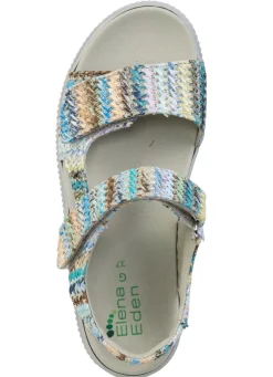 ELENA EDEN Sandale aus interessantem Bast-Material