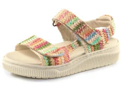 ELENA EDEN Sandale aus interessantem Bast-Material