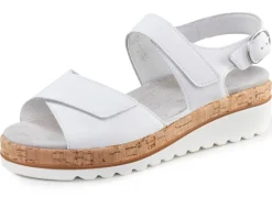 ELENA EDEN Sandale aus Nappaleder