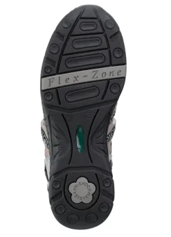 ELENA EDEN Sandale mit Textilbordüre