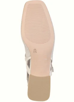 ELENA EDEN, schicke Damen-Slingpumps, Weite G, mit Klettverschluss