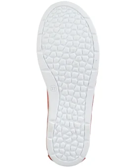 ELENA EDEN Schnürschuh mit Knitter-Struktur und Zier-Nähten