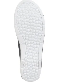 ELENA EDEN Schnürschuh mit Knitter-Struktur und Zier-Nähten