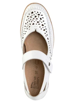 ELENA EDEN Slipper aus luftig durchbrochenem Leder