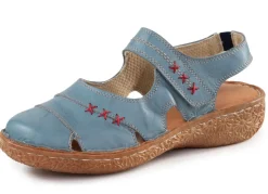 ELENA EDEN Slipper aus Nappaleder mit Knitter-Struktur