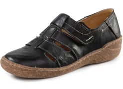 ELENA EDEN Slipper mit Knitter-Struktur