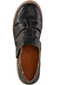 ELENA EDEN Slipper mit Knitter-Struktur