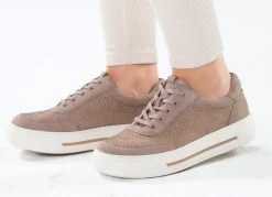 ELENA EDEN Sneaker aus feinem Veloursleder