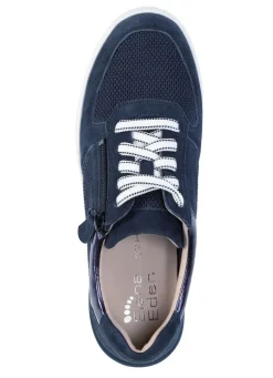 ELENA EDEN Sneaker aus Veloursleder und luftigem Textilmaterial