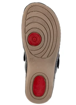 ELENA EDEN, sommerliche Damen-Clogs, Weite G, mit verstellbarer Schließe