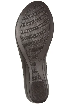 ELENA EDEN, sommerliche Damen-Sandaletten, Weite G, aus Leder