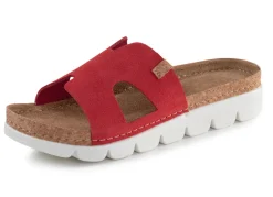 ELENA EDEN, sommerliche Damen-Pantoletten, aus Leder