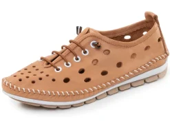 ELENA EDEN, sommerliche Damen-Slipper, Weite G, mit herausnehmbarem Fußbett