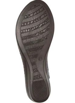 ELENA EDEN, sommerliche Damen-Sandaletten, Weite G, aus Leder