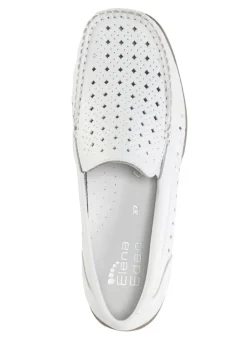 ELENA EDEN, sommerliche Damen-Slipper, Weite H, mit herausnehmbarem Fußbett