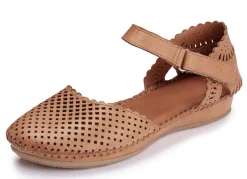 ELENA EDEN, sommerliche Damen-Sandalen, Weite G, aus Leder