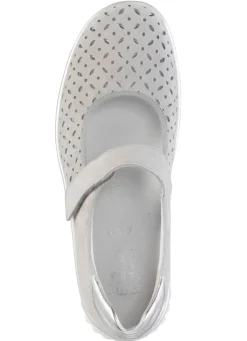 ELENA EDEN Spangenschuh aus Veloursleder mit luftigen Durchbrüchen