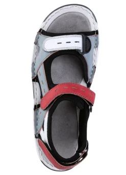 ELENA EDEN, sportliche Damen-Trekkingsandalen, Weite G, mit Klettverschluss