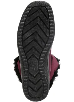 ELENA EDEN Stiefelette aus weichem Textilmaterial