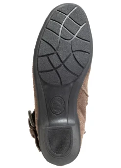 ELENA EDEN Stiefelette mit flotter Raffung und Zier-Schließe