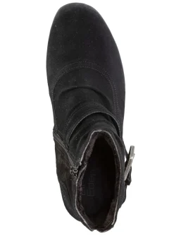 ELENA EDEN Stiefelette mit flotter Raffung und Zier-Schließe